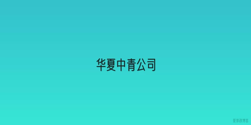 华夏中青公司
