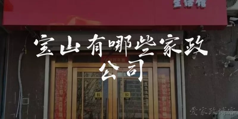 宝山有哪些家政公司