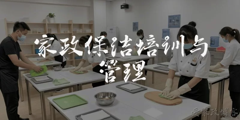 家政保洁培训与管理