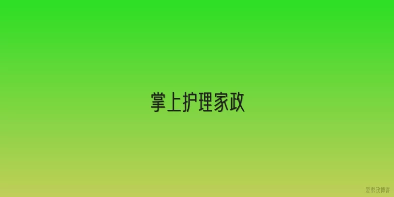 掌上护理家政